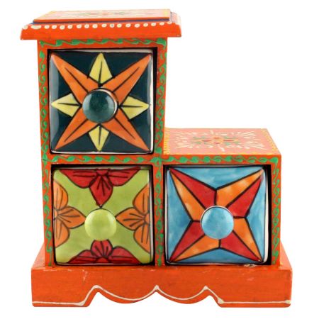 Spice Box Masala Rack Container Gift Items 